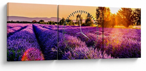 Slika polja lavande (sa satom) (90x30 cm)