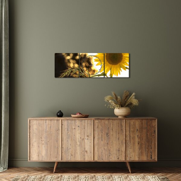 Slika suncokreta (sa satom) (90x30 cm)