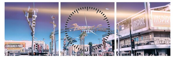 Slika ulice u Las Vegasu (sa satom) (90x30 cm)