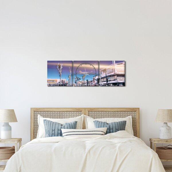 Slika ulice u Las Vegasu (sa satom) (90x30 cm)