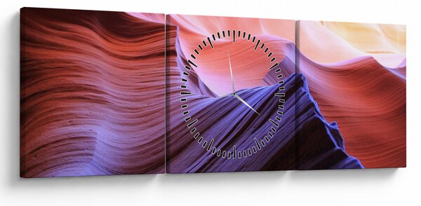 Slika - pijesak u boji (sa satom) (90x30 cm)