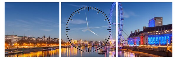 Slika London Eye (sa satom) (90x30 cm)