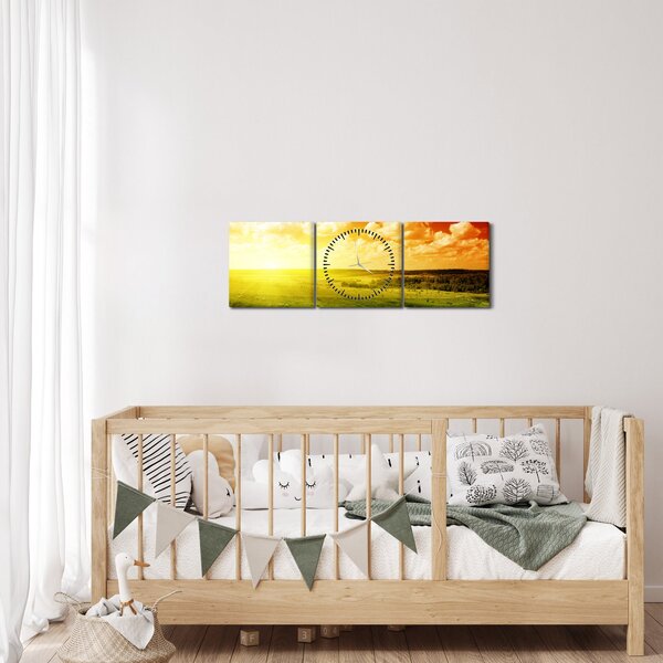 Slika ljetne livade (sa satom) (90x30 cm)
