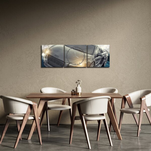 Slika automobila Audi - sivi (sa satom) (90x30 cm)