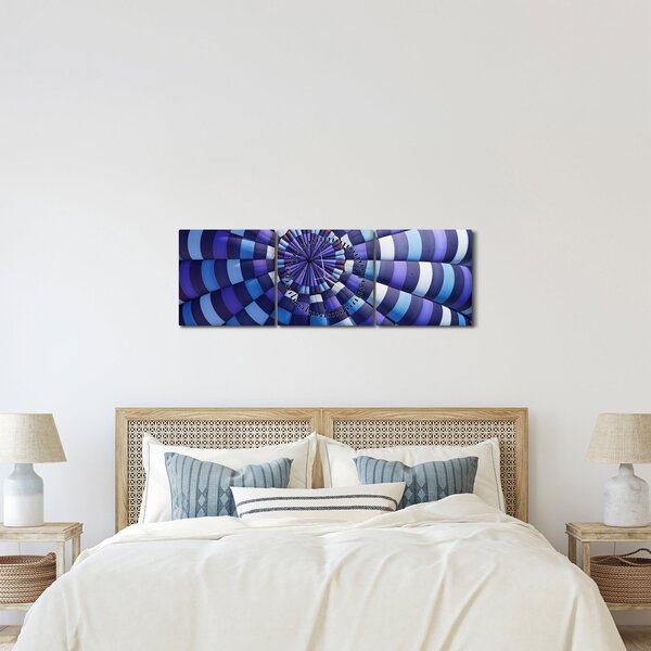 Slika strukture letećeg balona (sa satom) (90x30 cm)