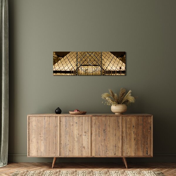 Slika Louvrea (sa satom) (90x30 cm)