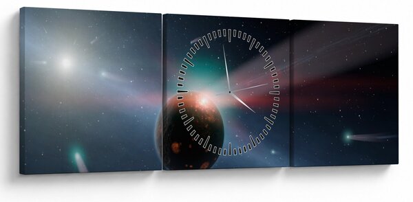 Slika malog planeta (sa satom) (90x30 cm)