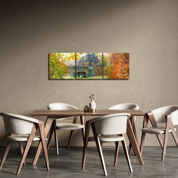 Slika ribnjaka (sa satom) (90x30 cm)