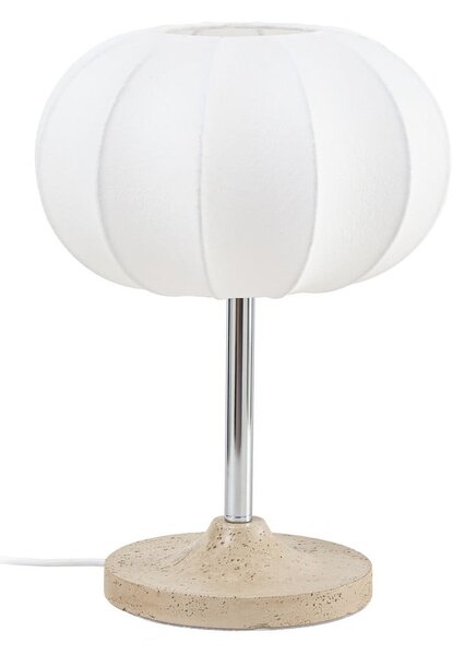 Stolne Lampa NOLA, Elovie, Bijela, Dnevna soba, Tkanina / tekstil, Skandinavski