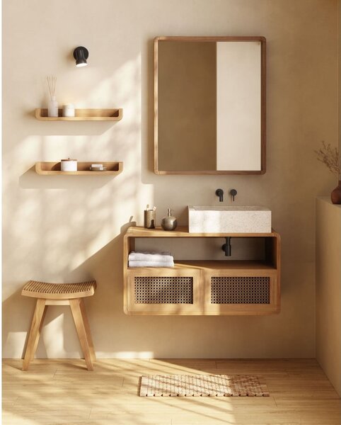Umivaonik terrazzo Kave Home Sunday, 45 x 40 cm