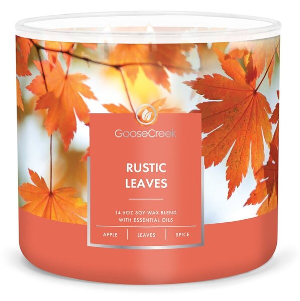 Mirisna svijeća od sojinog voska vrijeme gorenja 35 h Rustic Leaves – Goose Creek