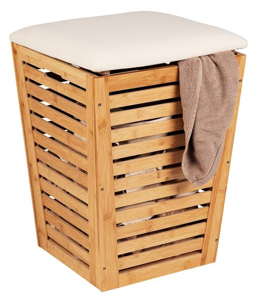 Košara za rublje od bambusa 55 l - Wenko