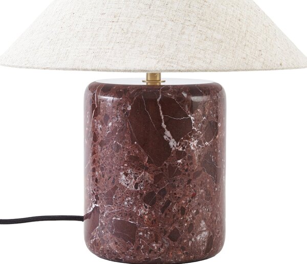 Stolne Lampa NOLA, Elodie, Bež, Dnevna soba, Tkanina / tekstil, Moderan