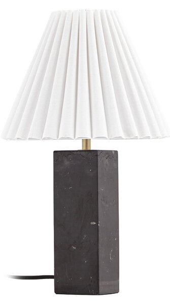 Stolne Lampa NOLA, Asher, Bijela, Dnevna soba, Tkanina / tekstil, Moderan