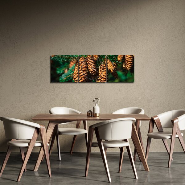 Slika češera (sa satom) (90x30 cm)