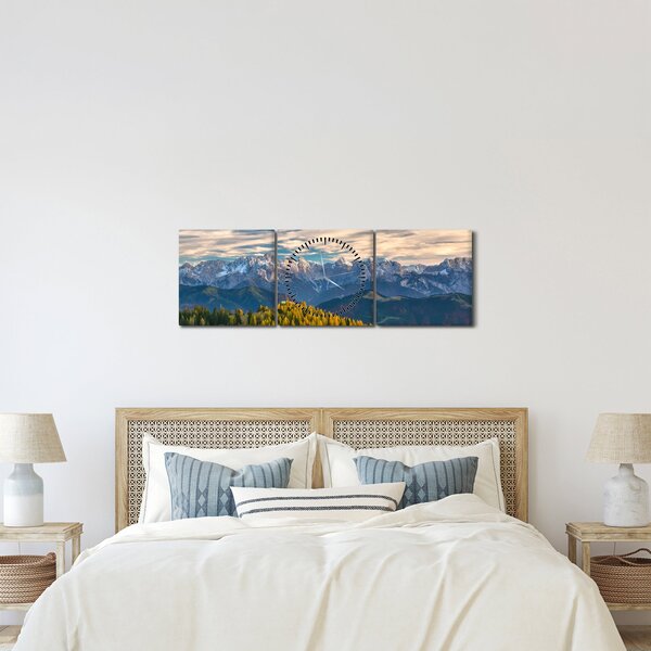 Slika - planinska panorama (sa satom) (90x30 cm)