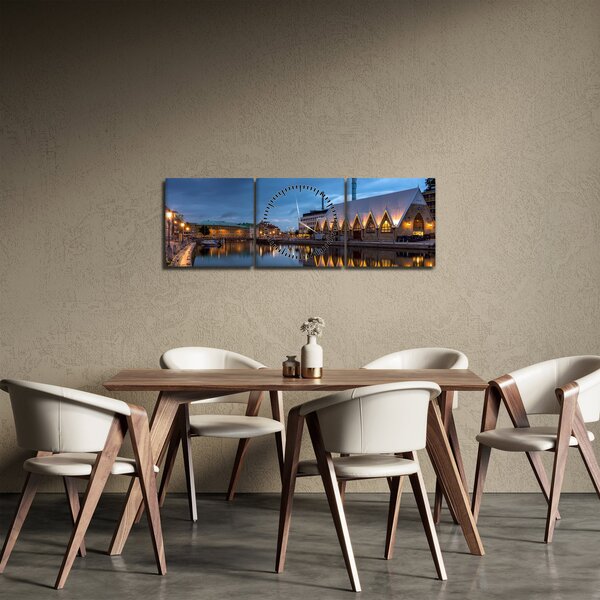 Slika vodenog kanala - Göteborg (sa satom) (90x30 cm)