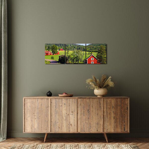 Slika sela (sa satom) (90x30 cm)