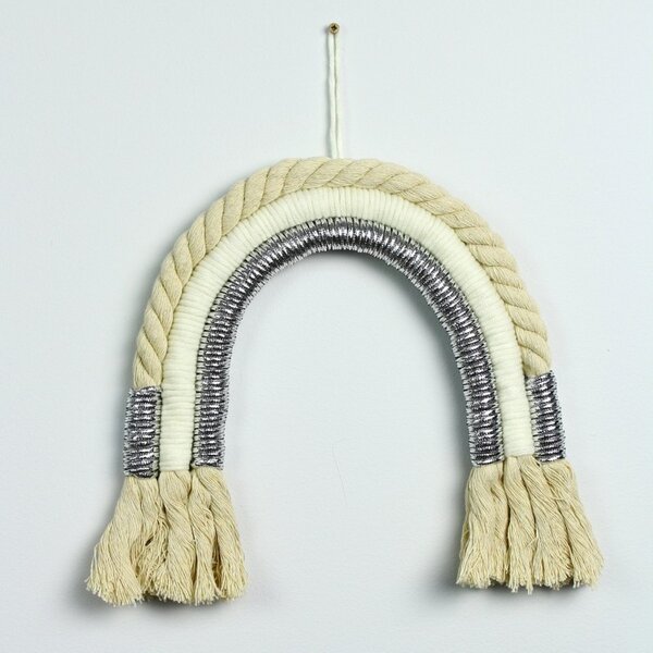 Makrame ukras – duga, 25×30 cm, OZD10S