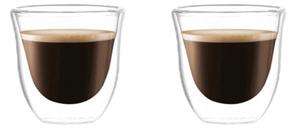 Termo čaša s dvostrukom stijenkom – set od 2 kom, 7 cm, 70 ml