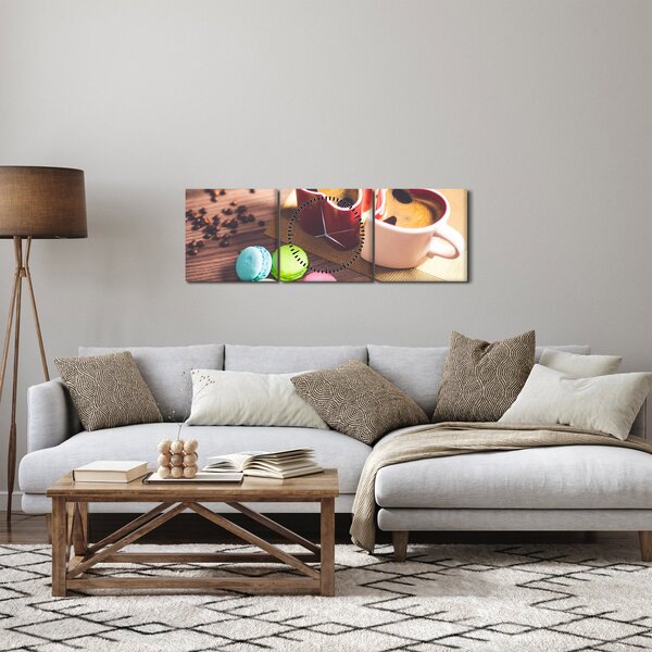 Slika kave i makarona (sa satom) (90x30 cm)