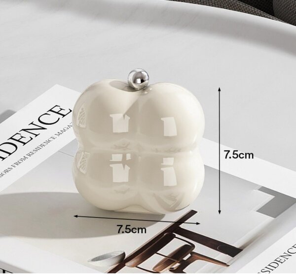 Stalak za nakit, 7,5 cm, bež