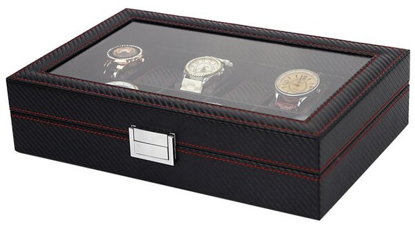 Stalak za nakit – u poklon kutiji, 28×22×8 cm, crni
