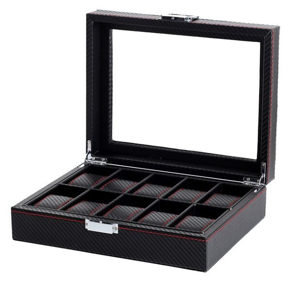 Stalak za nakit – u poklon kutiji, 28×22×8 cm, crni