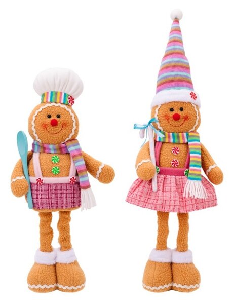 Božićna figura – od pliša, 52 cm
