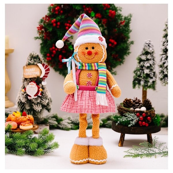 Božićna figura – od pliša, 52 cm