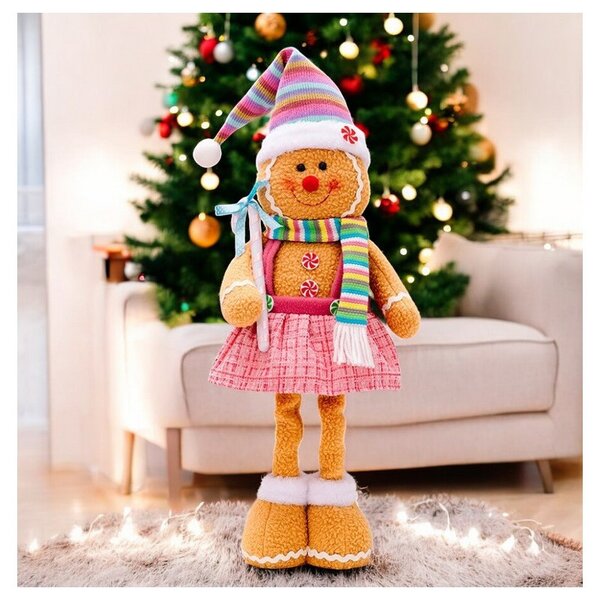 Božićna figura – od pliša, 52 cm