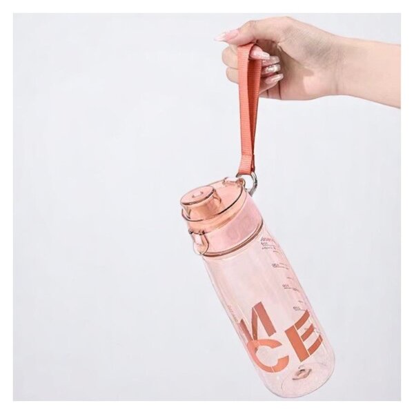 Boca za vodu, 800 ml, roza