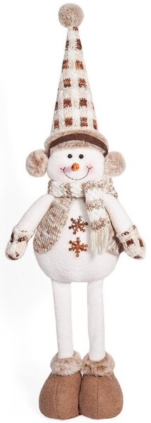 Božićna figura – snjegović od pliša, 60 cm