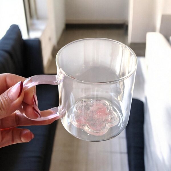 Termo čaša s dvostrukom stijenkom, 8 cm, 250 ml, bež