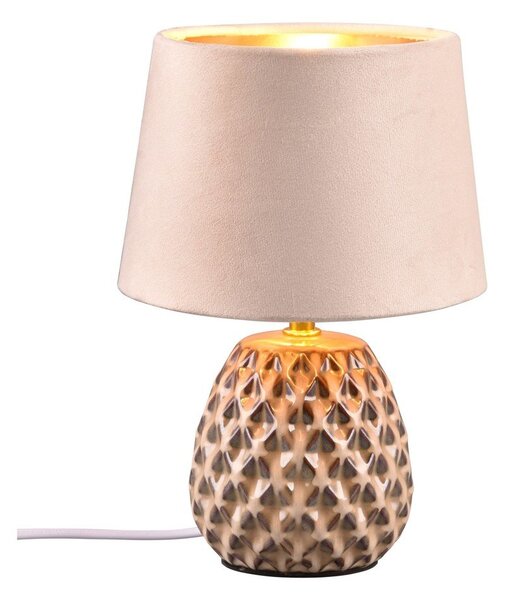 Bež stolna lampa (visina 27 cm) Ariana – Reality