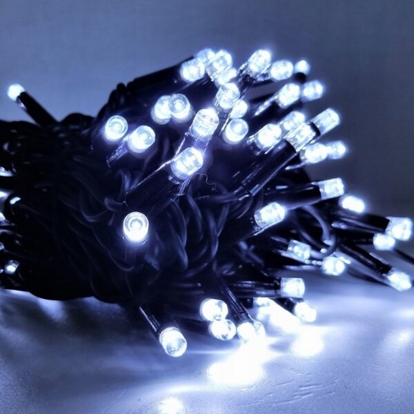 Božićne lampice – 1000 LED, za unutra i van, 18,5×12×11,5 cm, bijele