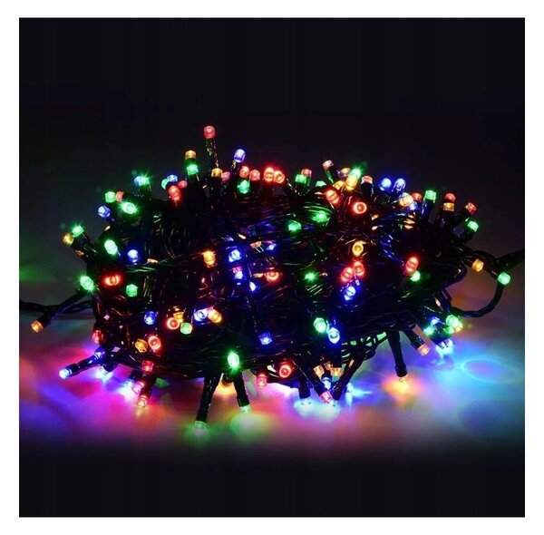 Božićne lampice – 300 LED, za unutra i van, 16×8,5×8,5 cm, šarene