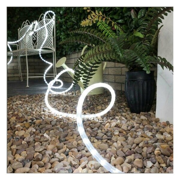 Božićne lampice – LED, za unutra i van, 25×25×5 cm, bijele