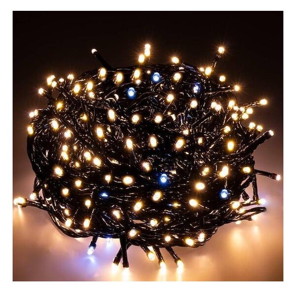 Božićne lampice – 100 LED, topla bijela