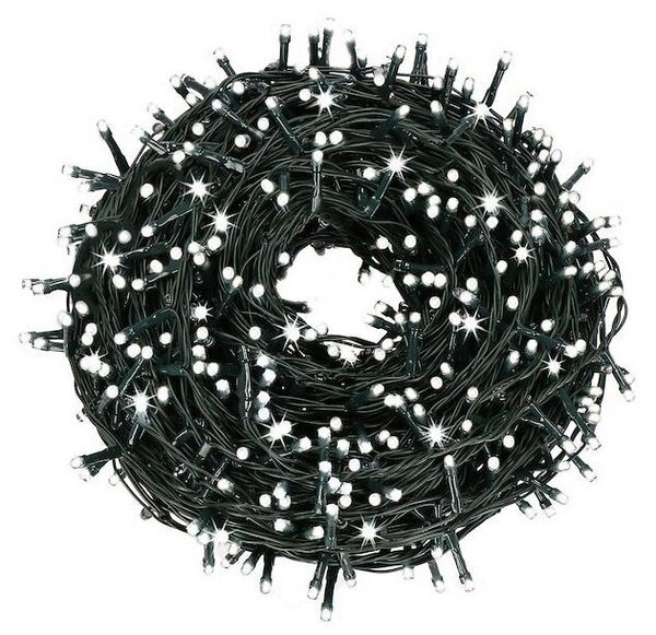 Božićne lampice – 300 LED, bijele
