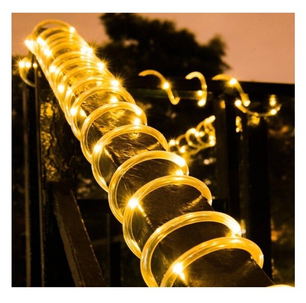Božićne lampice – LED, za unutra i van, 20,5×20,5×5 cm, bijele