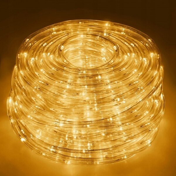 Božićne lampice – LED, za unutra i van, 20,5×20,5×5 cm, bijele