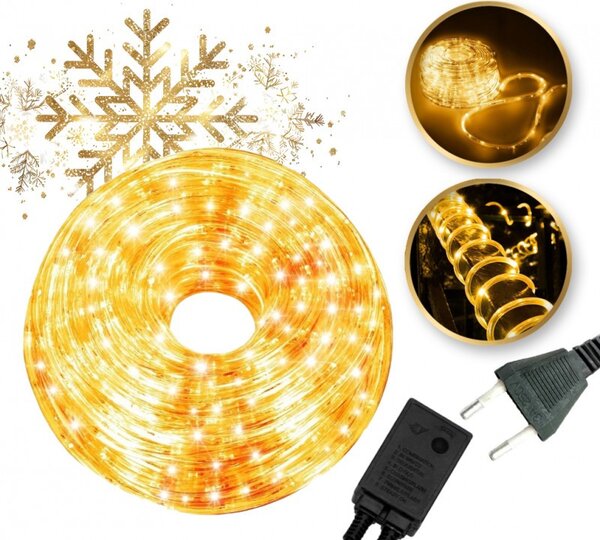 Božićne lampice – LED, za unutra i van, 20,5×20,5×5 cm, bijele