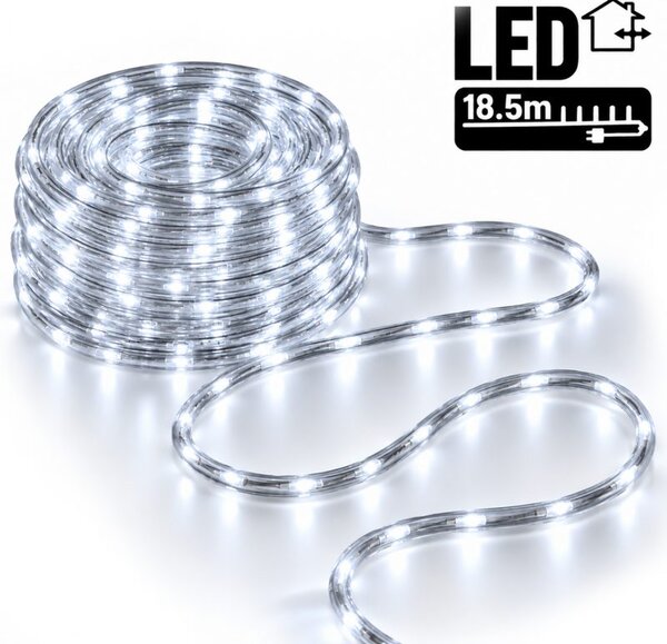 Božićne lampice – LED, za unutra i van, 25×25×5 cm, bijele