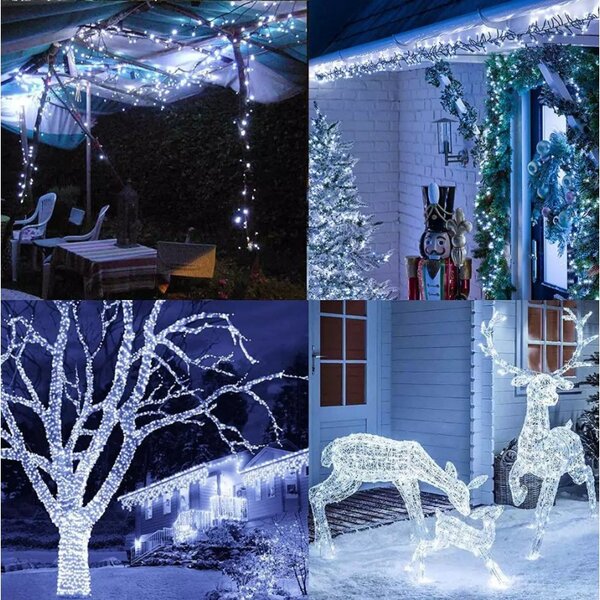 Božićne lampice – 100 LED, bijele