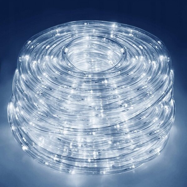 Božićne lampice – LED, za unutra i van, 25×25×5 cm, bijele