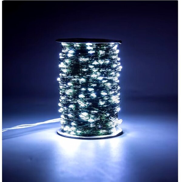Božićne lampice – 1000 LED, za unutra i van, 9×15 cm, bijele