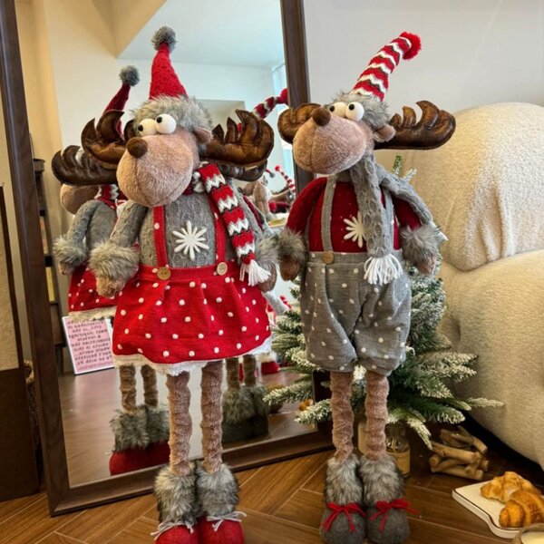 Božićna figura – od pliša, 90 cm