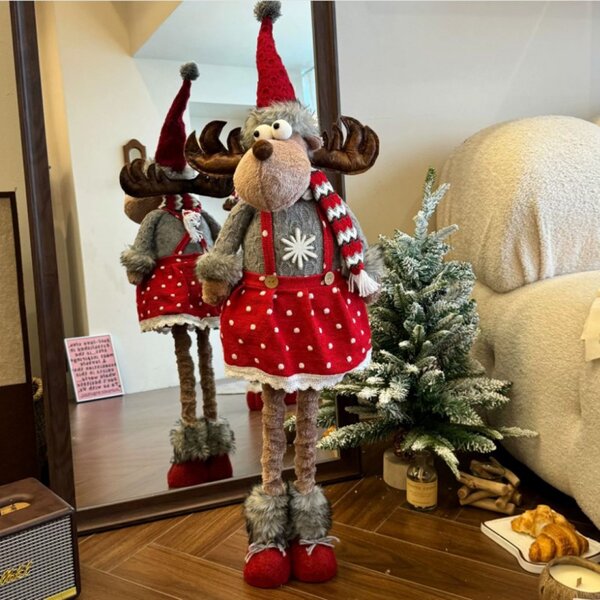 Božićna figura – od pliša, 90 cm