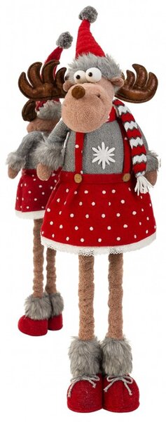 Božićna figura – od pliša, 90 cm